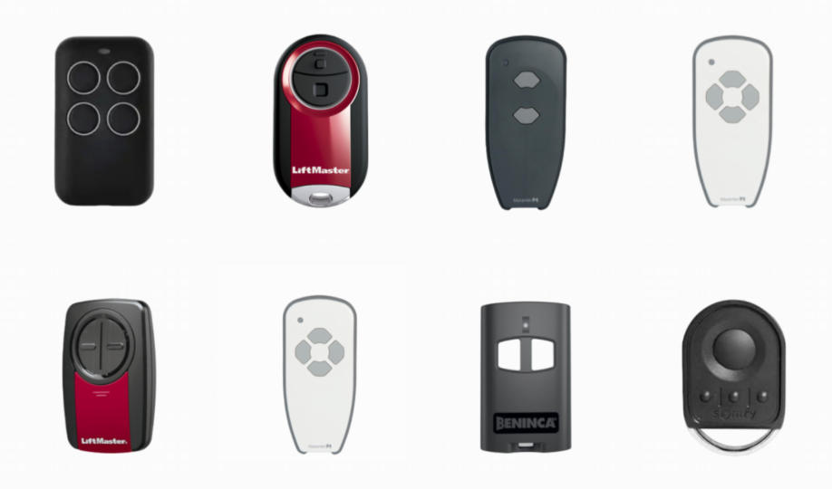 Branded Garage Door Remote Controls in Dubai